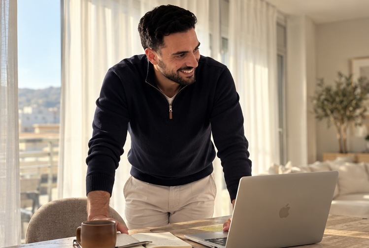 Benjamin Chicheportiche, Senior Tech Recruiter, dans un bureau tech